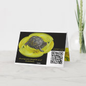 Friend Birthday Yellow Primroses - Zonnebakken Kaart (Achterkant)