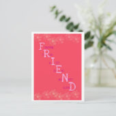 Friend Briefkaart (Staand voorkant)