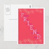 Friend Briefkaart (Voorkant / Achterkant)