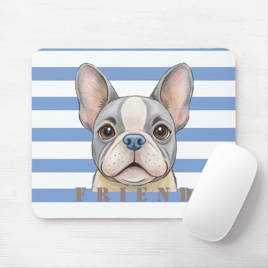 Friend Bulldog Muismat (Met muis)
