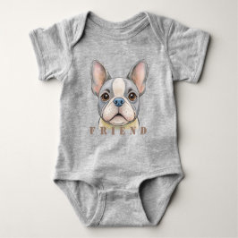 Friend Bulldog Romper