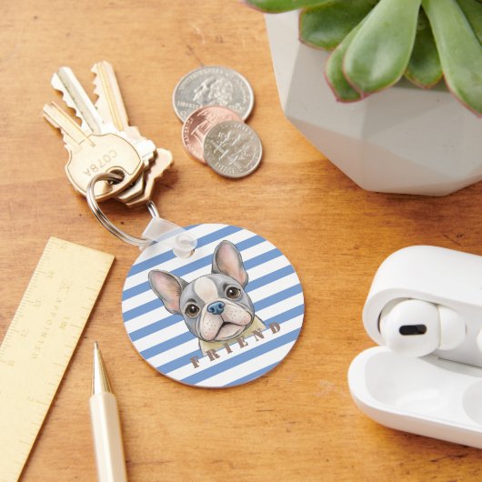 Friend Bulldog Sleutelhanger (Bureau)
