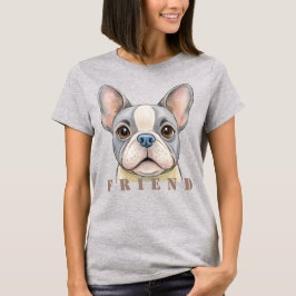 Friend Bulldog T-shirt