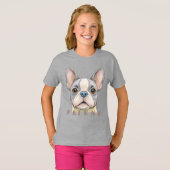 Friend Bulldog T-shirt (Voorkant volledig)