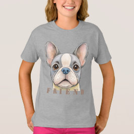 Friend Bulldog T-shirt