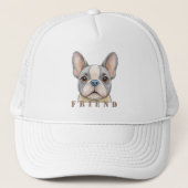 Friend Bulldog Trucker Pet (Voorkant)