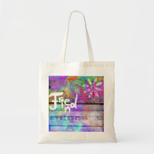 Friend canvas tas (Voorkant)