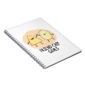 Friend-Chip Doelen Grappige Voedsel Chip Stunt  Notitieboek (Rechterzijde)