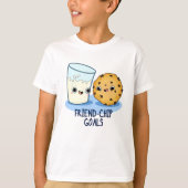 Friend-Chip Goals Funny Food Chip Pun T-shirt (Voorkant)