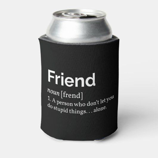 Friend Definition I Blikjeskoeler (Blikje Achterkant)