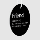 Friend Definition I Ornament (voorkant)