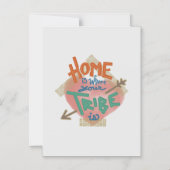 Friend Family thin magnet Magnetische Uitnodiging (Voorkant)