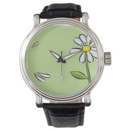 Friend Gift of God, Daisy on Green, Religious Horloge