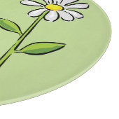 Friend Gift of God, Daisy on Green, Religious Snijplank (Hoek)
