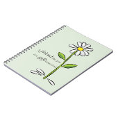 Friend Gift van God, Daisy over Groene, Religieuze Notitieboek (Linkerzijde)