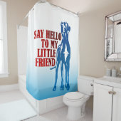 Friend Great Dane Douchegordijn (In situ)