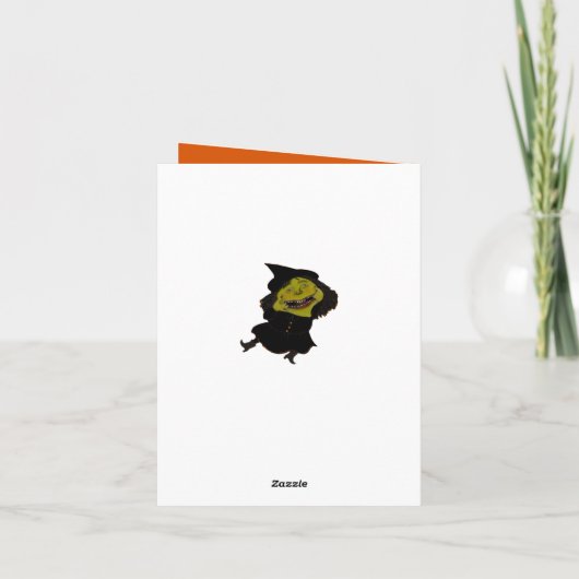 Friend Halloween Card Kaart (Achterkant)