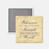 Friend Inderdaad Magnet (Voorkant / Achterkant)