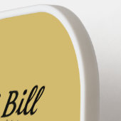 Friend of Bill and of Dorothy -  Pickleball Paddle (Links Detail)