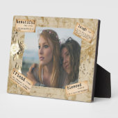 Friend Photo Gift  Decoupage Journal Fotoplaat (Zijkant)