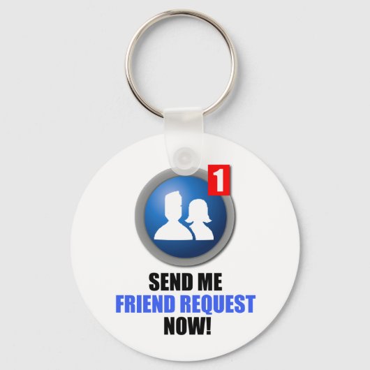 Friend Request Sleutelhanger (Voorkant)