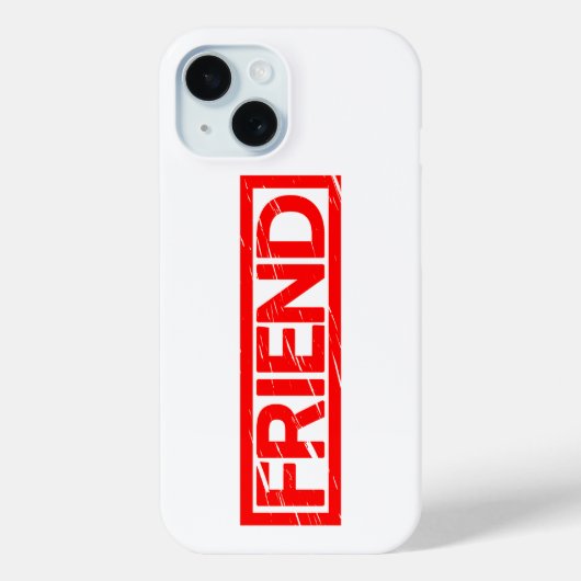 Friend Stamp Case-Mate iPhone Case (Achterkant)