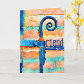 Friend Support-Kaart Kaart (Gele Bloem)