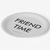 Friend Time Paper-Borden Papieren Bordje (Gekanteld)