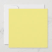 Friend yellow conversation heart Valentine's Day Kaart (Achterkant)