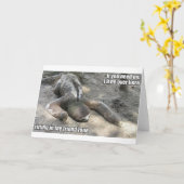 Friend Zone Sloth Kaart (Gele Bloem)