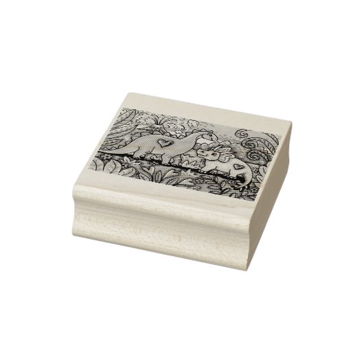 FRIENDELIJK DINOSAURS RUBBER STEMP RUBBERSTEMPEL (Stempel)