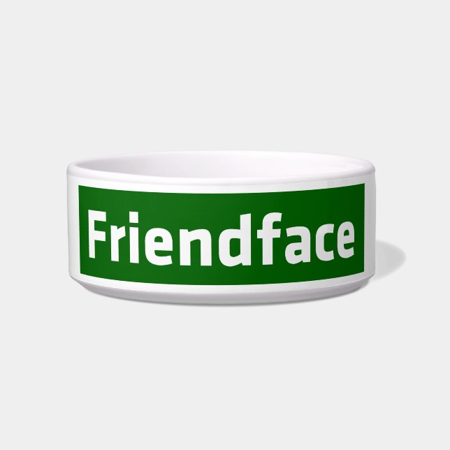 Friendface Voerbakje (Voorkant)