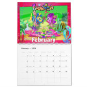 FriendFish cartoon Kalender (Feb 2026)