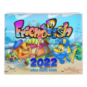 FriendFish cartoon Kalender (Hoes)