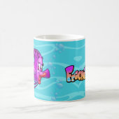 FriendFish cartoon Magische Mok (Center)