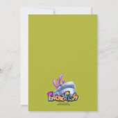 FriendFish cartoon schattige vis Afstuderen Kaart (Achterkant)