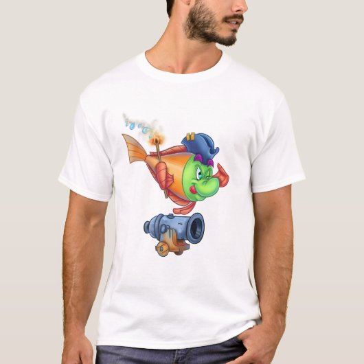 FriendFish cartoon T-shirt (Voorkant)
