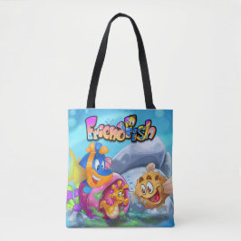 FriendFish cartoon Tote Bag