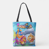 FriendFish cartoon Tote Bag (Achterkant)