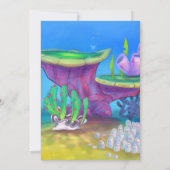 FriendFish cartoon verjaardagskaart Flitch Bedankkaart (Achterkant)