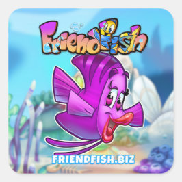 FriendFish cartoon vis stickers