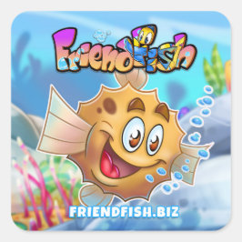 FriendFish cartoon vis stickers