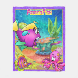 FriendFish Fleece deken