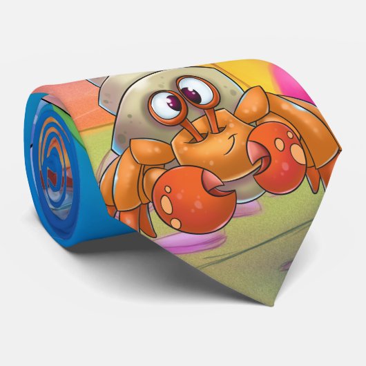 FriendFish leuk stropdas (Opgerold)