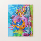 🐟 FriendFish Vispret Fun Puzzel 🎣 (Verticaal)