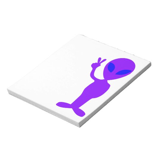 Friendly Alien Notitieblok (Linkerzijde)