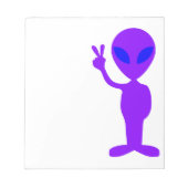 Friendly Alien Notitieblok (Voorkant)