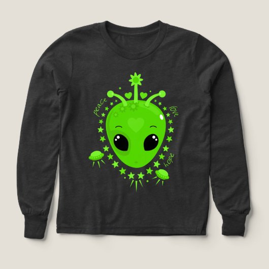 Friendly Alien Peace Hope Love Extraterrestrial (Voorkant)