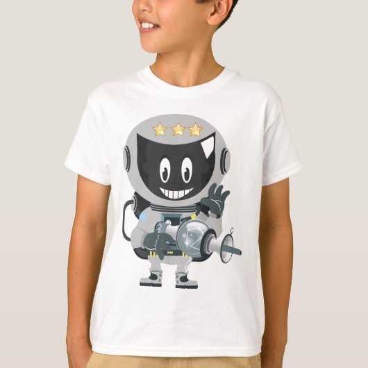 Friendly Alien T-shirt (Voorkant)