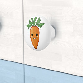 Friendly Carrot Keramische Knop